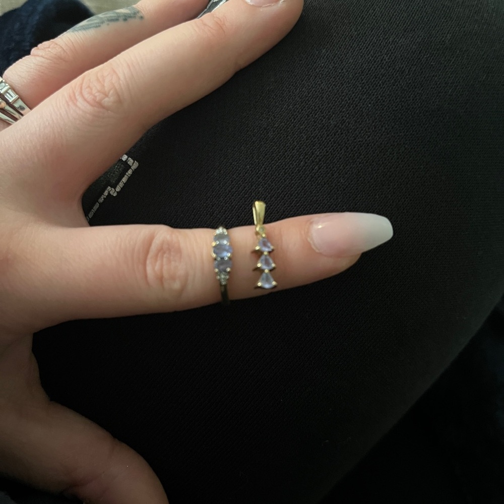 10k tanzanite